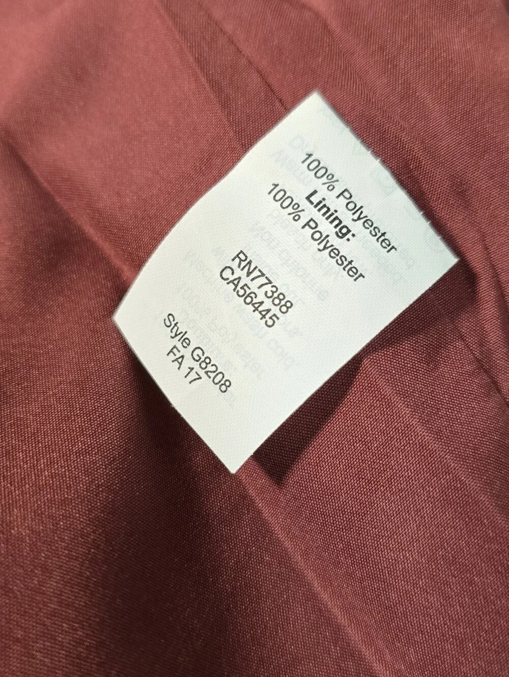 J. Crew Teal and Burgundy Floral Sheath Midi Dress Business, Office Dress Petite